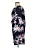 Unbranded Floral Blue Casual Dress Size S - photo 5