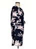 Unbranded Floral Blue Casual Dress Size S - photo 4