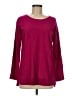 MICHAEL Michael Kors Burgundy Long Sleeve Top Size M - photo 1