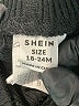 Shein Hearts Black Shorts Size 18-24 mo - photo 3