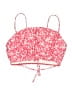Unbranded Floral Pink Swimsuit Top Size M - photo 1