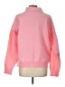 Unbranded 100% Polyester Pink Pullover Sweater Size L - photo 2