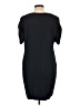 Paul Stuart Solid Black Casual Dress Size 12 - photo 2