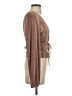 Zara Brown Tan Long Sleeve Blouse Size S - photo 4