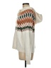 FRYE Chevron-herringbone Ivory Pullover Sweater Size M - photo 5
