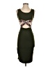 Beware! Graphic Green Cocktail Dress Size S - photo 1