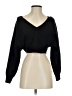 Zaful 100% Acrylic Black Pullover Sweater Size 4 - photo 1