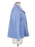 Coldwater Creek Blue Silk Blazer Size 4 - photo 4