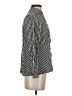 J.Jill 100% Rayon Checkered-gingham Black Long Sleeve Blouse Size XS - photo 4
