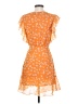 MNG 100% Polyester Orange Cocktail Dress Size 2 - photo 2