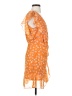 MNG 100% Polyester Orange Cocktail Dress Size 2 - photo 4