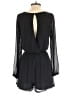 Express Solid Black Romper Size S - photo 2
