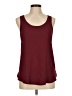 Express Outlet 100% Polyester Burgundy Sleeveless Top Size M - photo 1