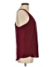 Express Outlet 100% Polyester Burgundy Sleeveless Top Size M - photo 4