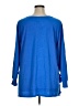 Cupio Solid Blue Pullover Sweater Size 1X - photo 2