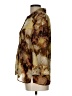 Essentials by Milano 100% Polyester Tie-dye Brown 3/4 Sleeve Blouse Size L - photo 5