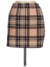 Shein Plaid Brown Casual Skirt Size 6 - photo 2