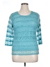 Casual Express Apparel Teal 3/4 Sleeve Top Size XL - photo 1