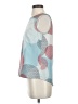 Renee C. Teal Sleeveless Blouse Size XS - photo 5