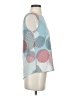 Renee C. Teal Sleeveless Blouse Size XS - photo 4