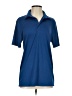 HUK 100% Polyester Blue Short Sleeve Polo Size S - photo 1
