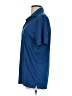 HUK 100% Polyester Blue Short Sleeve Polo Size S - photo 5