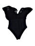 Unbranded Solid Black One Piece Swimsuit Size XL - photo 1