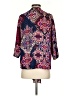 Lace + Whiskey 100% Polyester Purple Kimono Size S - photo 2