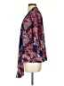 Lace + Whiskey 100% Polyester Purple Kimono Size S - photo 5