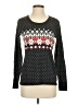 Unbranded Polka Dots Black Pullover Sweater Size S (estimated) - photo 1