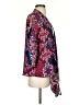 Lace + Whiskey 100% Polyester Purple Kimono Size S - photo 4