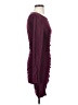 Express Solid Burgundy Cocktail Dress Size S - photo 4