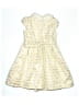 Jona Michelle 100% Polyester Chevron-herringbone Ivory Dress Size 6 - photo 2