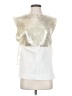 Zara Silver Sleeveless Blouse Size S - photo 1