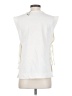 Zara Silver Sleeveless Blouse Size S - photo 2