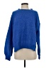Unbranded 100% Polyester Solid Blue Pullover Sweater Size S - photo 1
