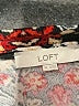 Ann Taylor LOFT Floral Red Pullover Sweater Size XS - photo 7