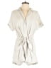 Allie Rose Metallic Ivory Romper Size M - photo 1