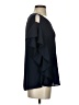 Max Studio 100% Polyester Black Short Sleeve Blouse Size S - photo 4