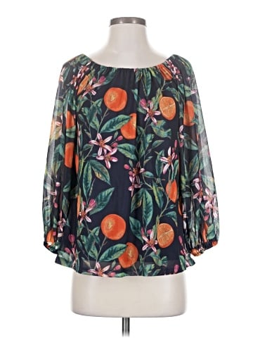 G by Giuliana Rancic 3/4 Sleeve Blouse (view 1)