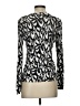 Talbots Paisley Black Silver Pullover Sweater Size S - photo 2