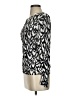 Talbots Paisley Black Silver Pullover Sweater Size S - photo 5