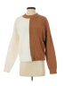 Abercrombie & Fitch 100% Polyester Color Block Brown Pullover Sweater Size S - photo 1