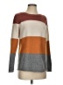 Pinque Color Block Brown Pullover Sweater Size S - photo 1