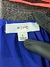 Mine 100% Polyester Blue Sleeveless Blouse Size L - photo 7