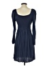 Old Navy 100% Rayon Solid Blue Cocktail Dress Size S - photo 2