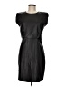 Bishop + Young Solid Black Brown Cocktail Dress Size M - photo 1