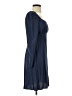 Old Navy 100% Rayon Solid Blue Cocktail Dress Size S - photo 4