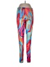 Shein Curve Print Blue Active Pants Size 0X - photo 1