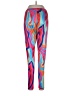 Shein Curve Print Blue Active Pants Size 0X - photo 2